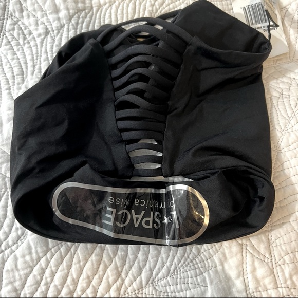 L*Space Black Bitsy Bikini Bottom NWT - Picture 5 of 5